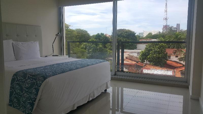 Start Villa Morra Rent Apartments Asunción Habitación foto